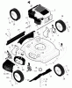 Murray 20457x4A - 20" Walk-Behind Mower (1999) Ersatzteile Mower Housing Assembly