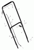 Murray 20457x4C - 20" Walk-Behind Mower (2000) Ersatzteile Handle Assembly