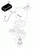 Murray 38515x83A - B&S/ 38" Lawn Tractor (1998) (Walmart) Ersatzteile Engine Mount