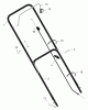 Murray 20465x192B - B&S/ 20" Walk-Behind Mower (2000) (Walmart) Ersatzteile Handle Assembly