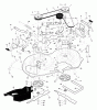 Murray 38515x83A - B&S/ 38" Lawn Tractor (1998) (Walmart) Ersatzteile Mower Housing