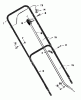 Murray 20505x192A - B&S/ 20" Walk-Behind Mower (1997) (Walmart) Ersatzteile Handle Assembly