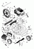 Murray 20505x62B - B&S/ 20" Walk-Behind Mower (1997) (Home Base) Ersatzteile Mower Housing Assembly