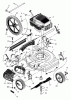 Murray 20505x8B - Scotts 20" Walk-Behind Mower (1997) (Home Depot) Ersatzteile Mower Housing Assembly