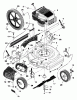 Murray 20507x199A - B&S/ 20" Walk-Behind Mower (1997) (AAFES) Ersatzteile Mower Housing Assembly