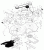 Murray 38515x92A - B&S/ 38" Lawn Tractor (1998) (Walmart) Ersatzteile Mower Housing
