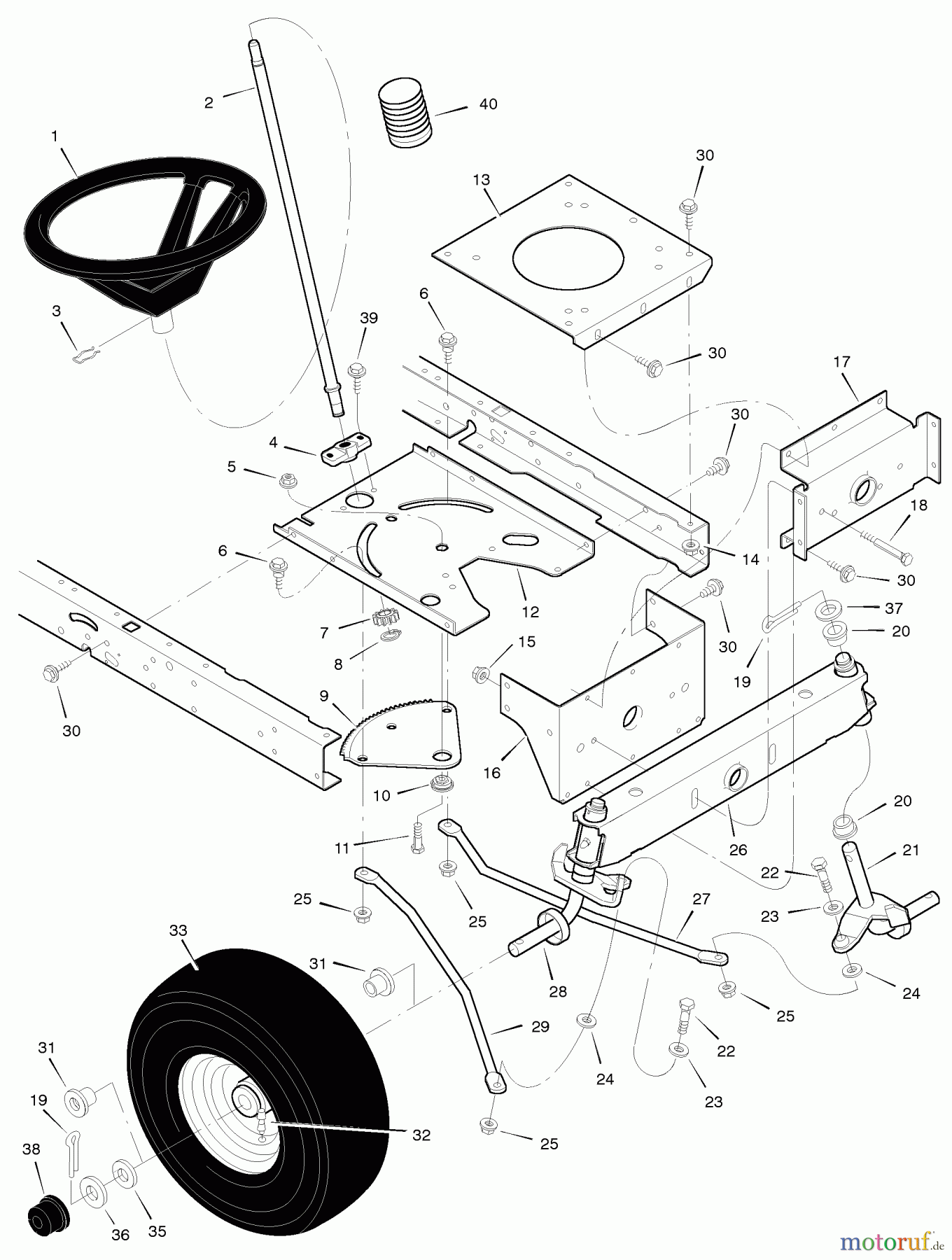 Murray Rasen- und Gartentraktoren 38515x92A - B&S/Murray 38