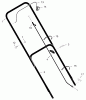 Murray 20515x8A - Scotts 20" Walk-Behind Mower (1999) (Home Depot) Ersatzteile Handle Assembly