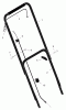 Murray 205210x71A - B&S/ 20" Walk-Behind Mower (2001) (Quality Stores) Ersatzteile Handle Assembly