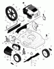 Murray 20558A - 20" Walk-Behind Mower (1998) Ersatzteile Mower Housing Assembly