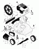 Murray 20565x31A - Scotts 20" Walk-Behind Mower (1999) (Home Depot) Ersatzteile Mower Housing Assembly