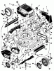 Murray 20605x8B - Scotts 20" Walk-Behind Mower (1997) (Home Depot) Ersatzteile Mower Assembly