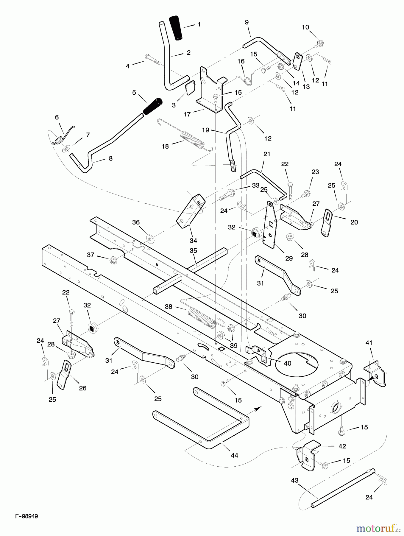 Murray Rasen- und Gartentraktoren 38515x92B - B&S/Murray 38