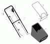 Murray 20606x30E - 20" Walk-Behind Mower (2003) Ersatzteile Handle & Bag Assembly