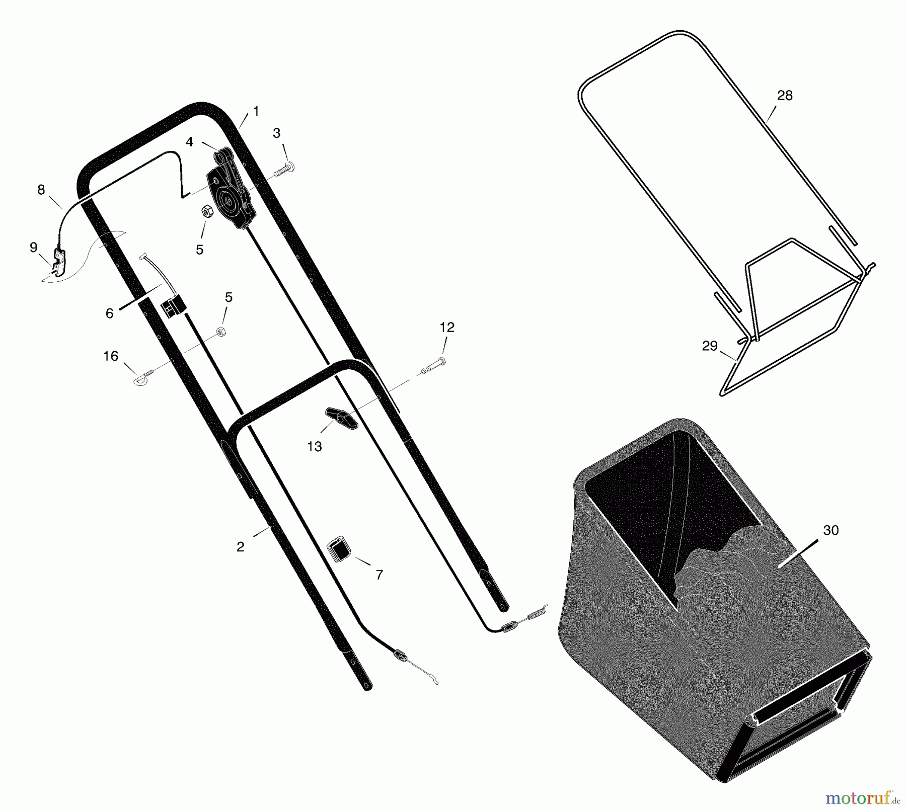  Murray Rasenmäher 20606x30E - Murray 20