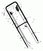 Murray 20606x92B - B&S/ 20" Walk-Behind Mower (1998) (Walmart) Ersatzteile Handle Assembly