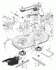 Murray 385300x30A - 38" Lawn Tractor (2003) Ersatzteile Mower Housing