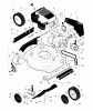 Murray 20608x4A - 20" Walk-Behind Mower (1999) Ersatzteile Mower Housing Assembly