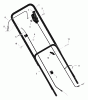Murray 206230x99B - B&S/ 20" Walk-Behind Mower (2001) (AAFES) Ersatzteile Handle Assembly