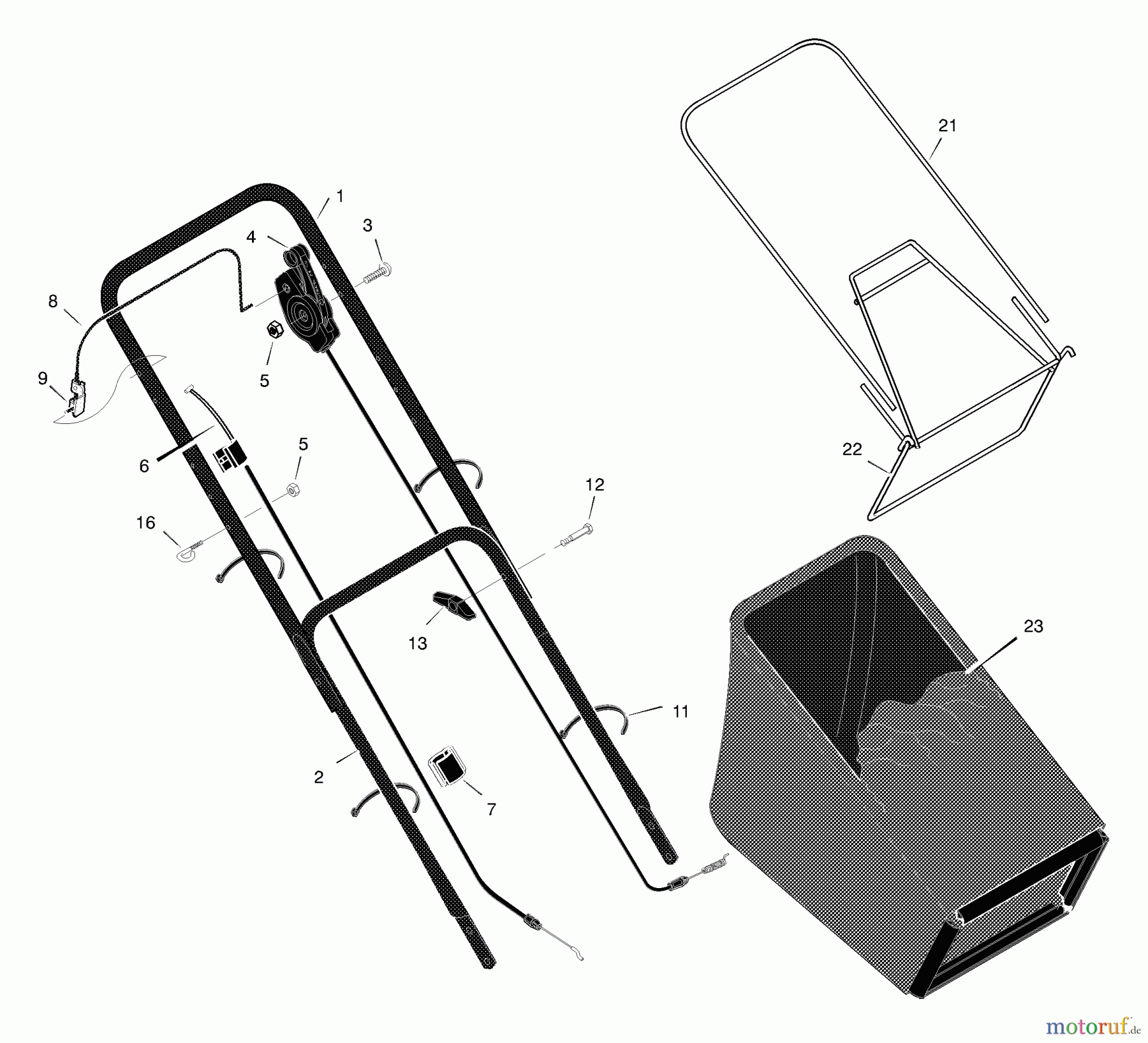 Murray Rasenmäher 206310x194A - B&S/Murray 20