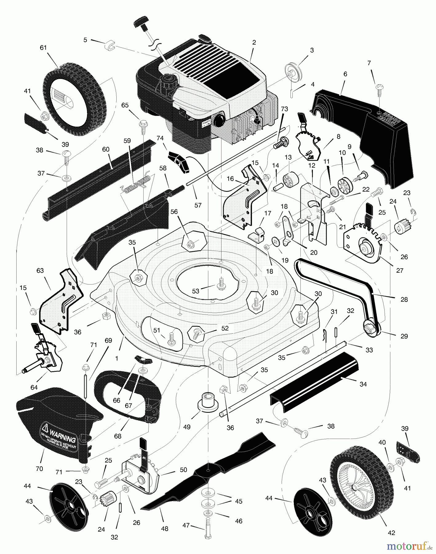 Murray Rasenmäher 206310x194A - B&S/Murray 20