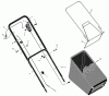 Murray 206310x92A - B&S/ 20" Walk-Behind Mower (2002) (Walmart) Ersatzteile Handle And Bag Assembly