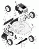 Murray 20645x8B - Scotts 20" Walk-Behind Mower (2000) (Home Depot) Ersatzteile Mower Housing Assembly