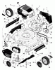 Murray 20656x8B - Scotts 20" Walk-Behind Mower (1998) (Home Depot) Ersatzteile Mower Housing Assembly