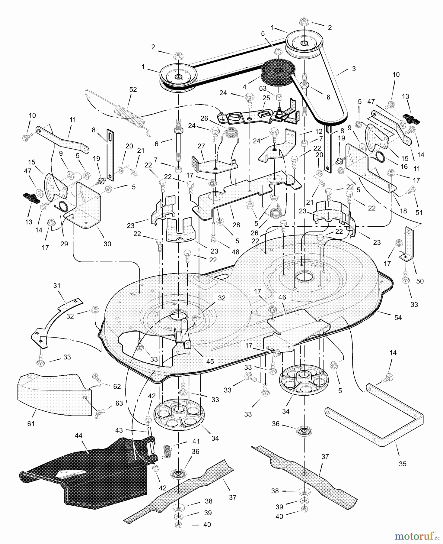 Murray Rasen- und Gartentraktoren 38560x81A - Yard King 38