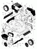 Murray 20715x92A - B&S/ 20" Walk-Behind Mower (1999) (Walmart) Ersatzteile Mower Housing Assembly