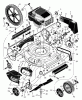 Murray 20745x92B - B&S/ 20" Walk-Behind Mower (2000) (Walmart) Ersatzteile Mower Housing Assembly