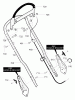 Murray 21485x6A - Ultra 21" Walk-Behind Mower (2000) Ersatzteile Handle Assembly