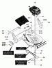 Murray 21595x31B - Scotts 21" Walk-Behind Mower (2000) (Home Depot) Ersatzteile Engine Assembly
