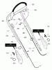 Murray 21595x8A - Scotts 21" Walk-Behind Mower (1998) (Home Depot) Ersatzteile Handle Assembly