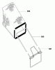 Murray 21595x8B - Scotts 21" Walk-Behind Mower (1999) (Home Depot) Ersatzteile Bag Assembly