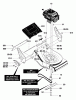 Murray 21595x8C - Scotts 21" Walk-Behind Mower (2000) (Home Depot) Ersatzteile Engine Mount