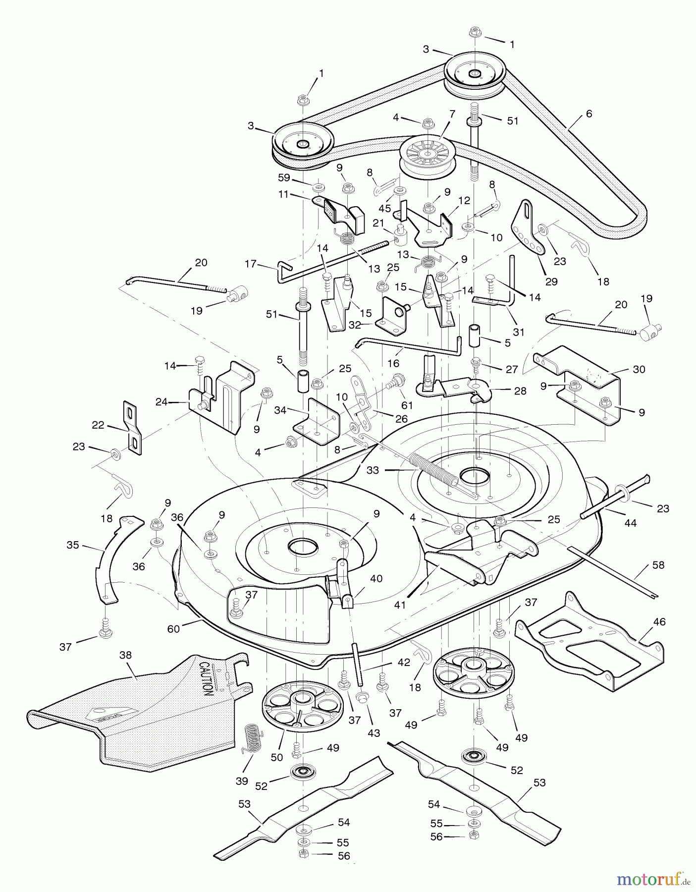  Murray Rasen- und Gartentraktoren 38623x5D - Murray 38