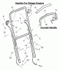Murray 21674x62A - B&S/ 21" Walk-Behind Mower (1996) (Home Base) Ersatzteile Handle Assembly