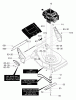 Murray 21845x6A - Ultra 21" Walk-Behind Mower (2000) Ersatzteile Drive Assembly