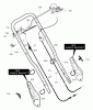 Murray 21845x6A - Ultra 21" Walk-Behind Mower (2000) Ersatzteile Handle Assembly