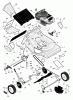 Murray 21865x8A - Scotts 21" Walk-Behind Mower (1996) (Home Depot) Ersatzteile Mower Housing Assembly