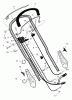 Murray 218950x92A - B&S/ 21" Walk-Behind Mower (2004) (Walmart) Ersatzteile Handle Assembly