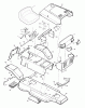 Murray 38633x92B - B&S/ 38" Lawn Tractor (1996) (Walmart) Ersatzteile Chassis & Hood
