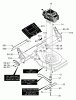 Murray 21898x89B - Yard King Performance 21" Walk-Behind Mower (2000) Ersatzteile Engine Mount