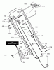 Murray 21898x89B - Yard King Performance 21" Walk-Behind Mower (2000) Ersatzteile Handle Assembly