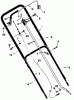 Murray 21975x92C - B&S/ 21" Walk-Behind Mower (1997) (Walmart) Ersatzteile Handle Assembly