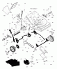 Murray 219931x683A - Stanley 21" Walk-Behind Mower (2001) Ersatzteile Drive Assembly