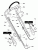 Murray 21997x31A - Scotts 21" Walk-Behind Mower (2000) (Home Depot) Ersatzteile Handle Assembly