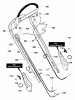 Murray 21997x8A - Scotts 21" Walk-Behind Mower (2000) (Home Depot) Ersatzteile Handle Assembly