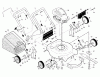 Murray 21P62H30X8A (96137001806) - 21" Walk Behind Mower (2010) Ersatzteile Deck Group (96137001606)